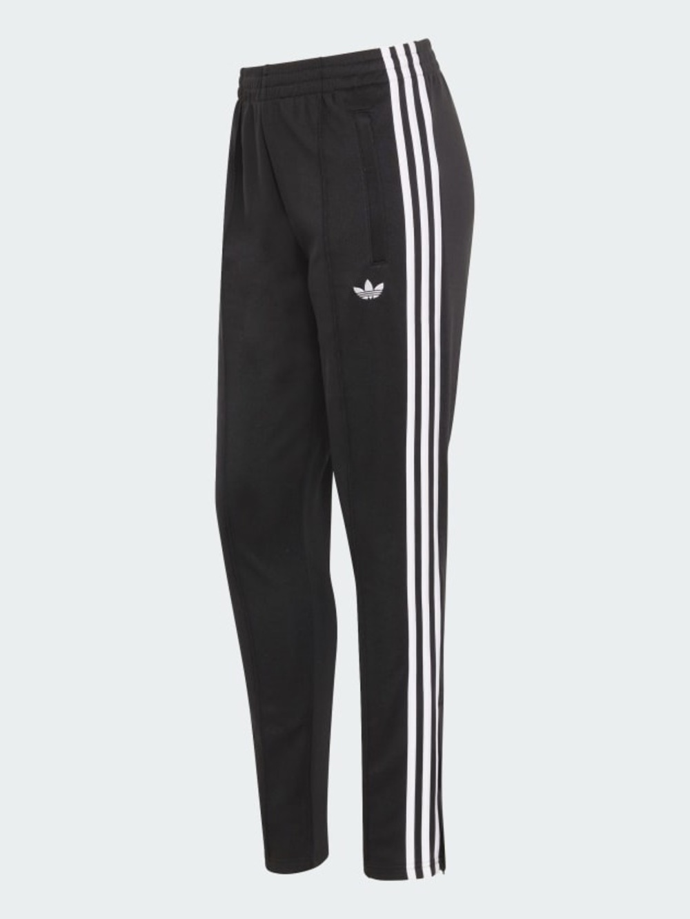 adidas Black Jogger Pants with White 3-Stripes
